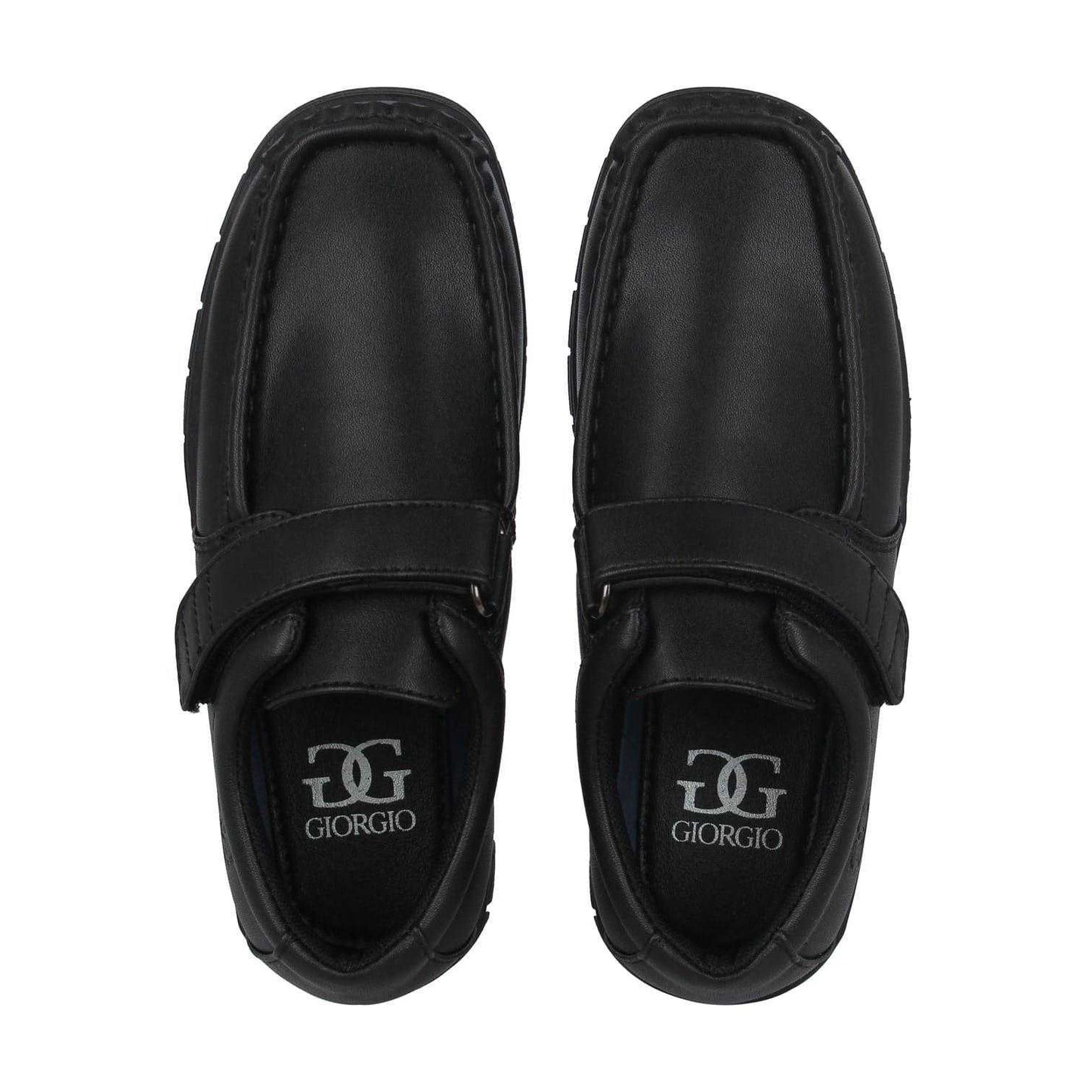 Black - Lifestyle - Giorgio Boys Bexley School Loafers