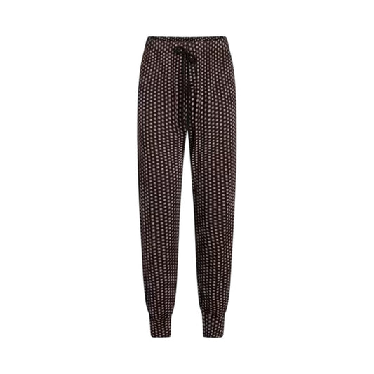 Black - Front - CCDK Copenhagen Womens-Ladies Johanne Diamond Pyjama Bottoms