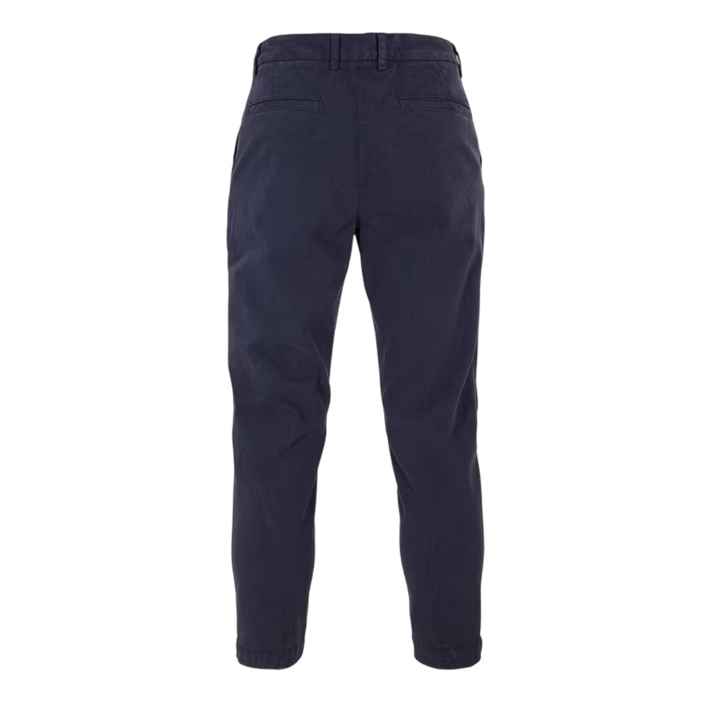 Dark Blue - Back - Boss Mens H-Kane1 Straight Leg Trousers