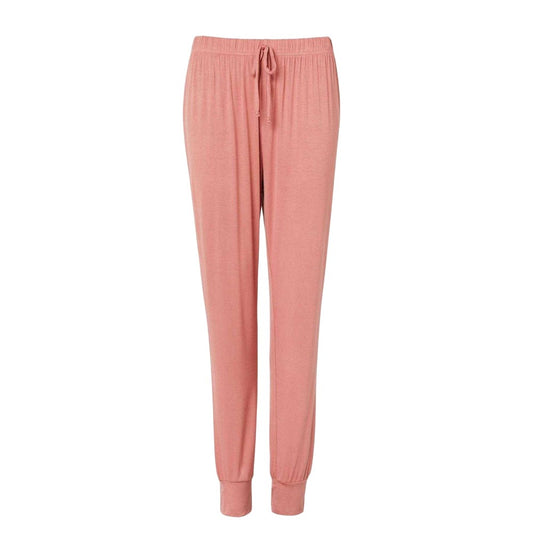 Deep Mahogany - Front - CCDK Copenhagen Womens-Ladies Johanne Lounge Pants