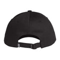 Black-White - Back - Adidas Cotton Baseball Cap