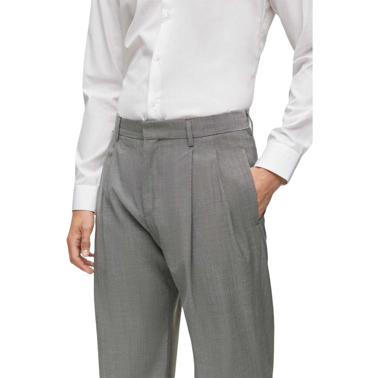 Black - Lifestyle - Boss Mens Tailored Trousers