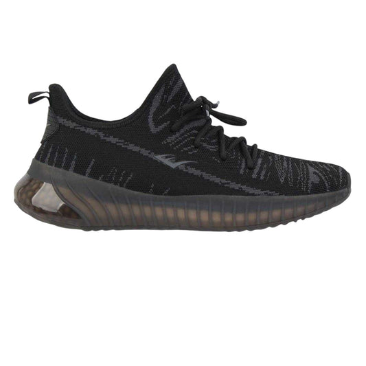 Black - Front - Everlast Mens Rassay Lace Up Shoes