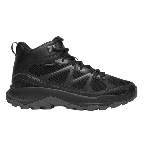 Black - Front - Merrell Mens Tempo Hiking Boots