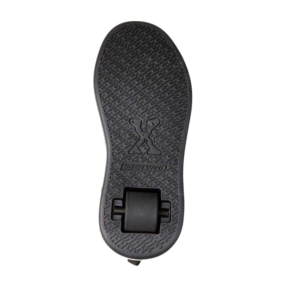 Black-Pink - Side - Sidewalk Sport Girls Trainers