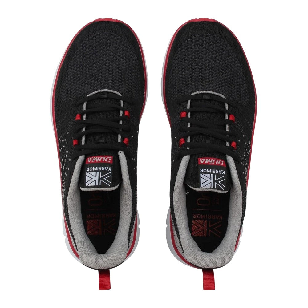 Black-Red-Grey - Side - Karrimor Mens Duma 6 Shoes