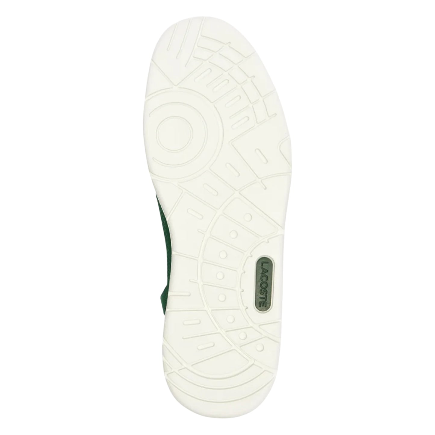 White-Green - Pack Shot - Lacoste Mens T-Clip Leather Trainers