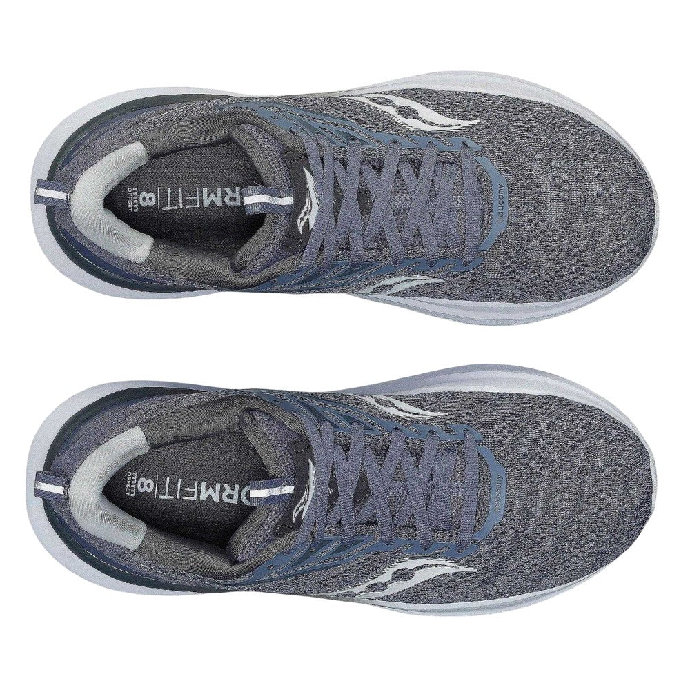 Grey - Lifestyle - Saucony Mens Echelon 9 Running Trainers