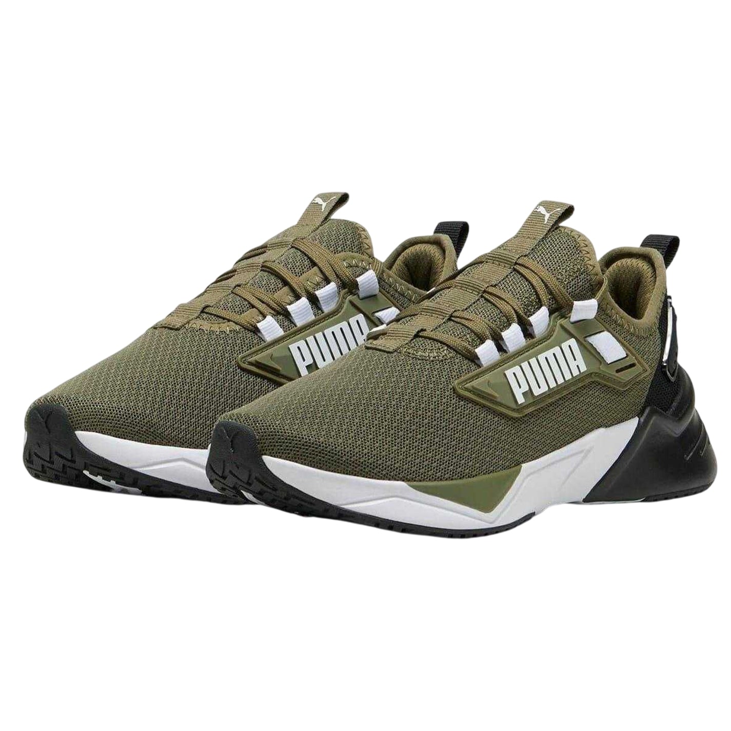 Green-Black - Lifestyle - Puma Mens Retaliate 2 Trainers