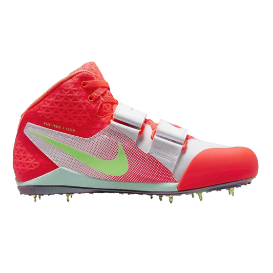White-Crimson - Front - Nike Mens Zoom Javelin Elite 3 Flat Shoes