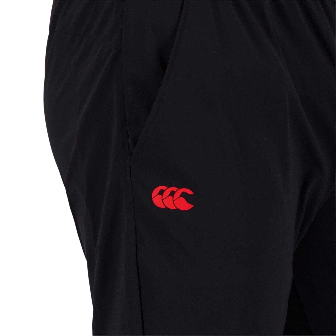 Black - Pack Shot - Canterbury Mens Everest Tapered Tracksuit Bottoms