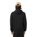 Black - Back - Lacoste Mens Colour Block Fleece Hoodie