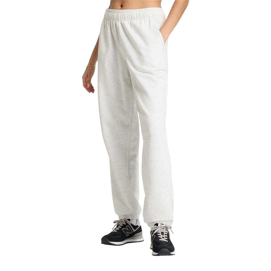 Grey Marl - Front - New Balance Womens-Ladies Relaxed Fit Joggers