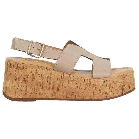 Taupe - Front - Dune London Womens-Ladies Kouper Sandals