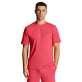 Pink - Lifestyle - Lyle & Scott Mens Plain Crew Neck T-Shirt