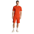 Red - Pack Shot - Lyle & Scott Mens Plain Crew Neck T-Shirt