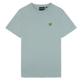 Pale Blue - Front - Lyle & Scott Mens Plain Crew Neck T-Shirt
