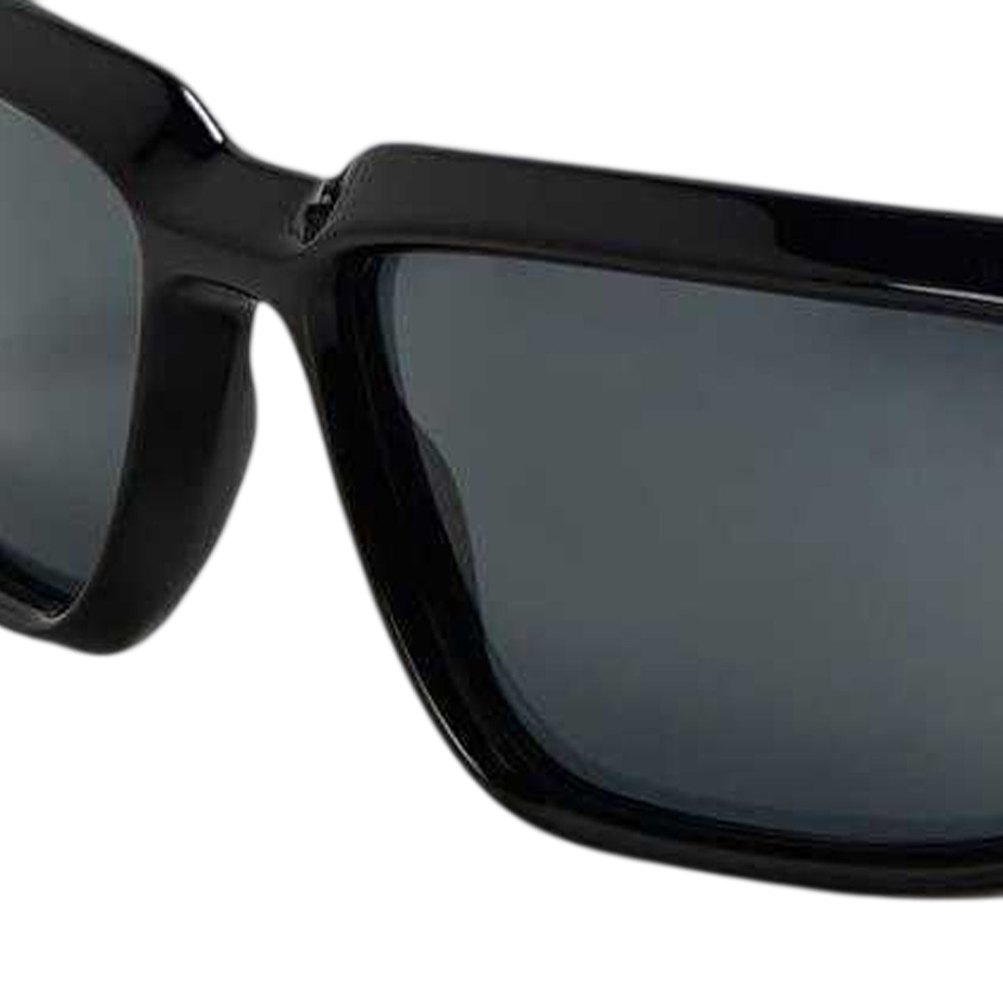 Black-Dark Grey - Side - Off White Unisex Adult Portland Sunglasses