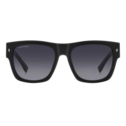 Matte Black - Front - DSquared2 Mens Icon Sunglasses