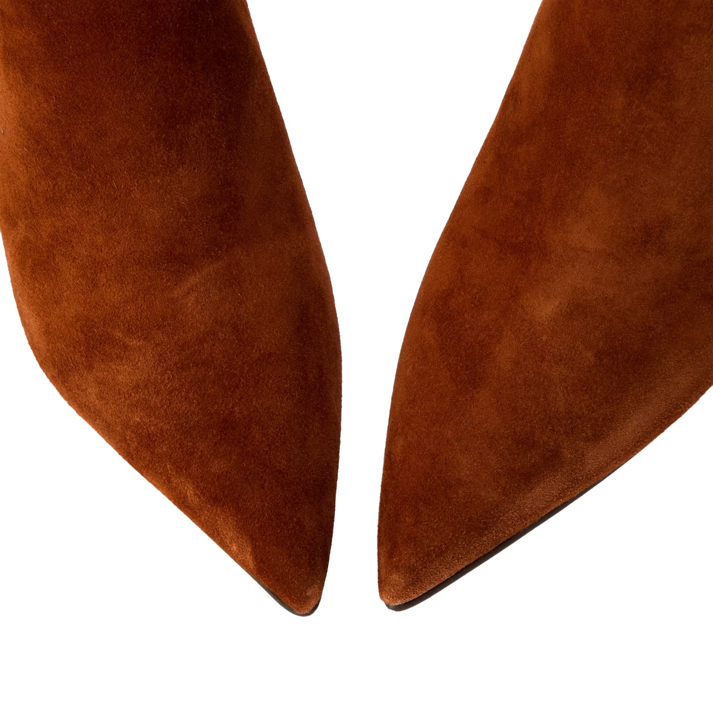 Cognac - Lifestyle - Steve Madden Womens-Ladies Sabine Suede Kitten Heel Ankle Boots