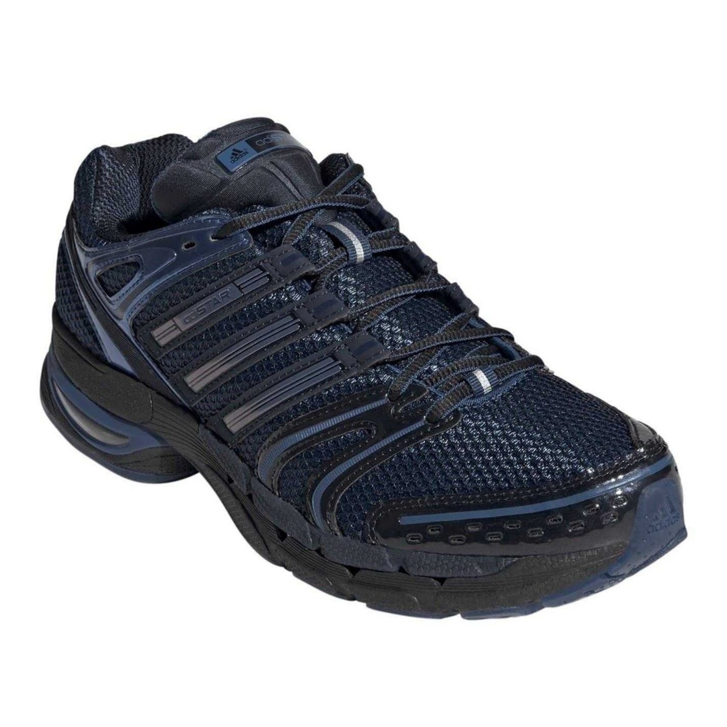 Petrol Blue - Pack Shot - Adidas Mens Adistar Control 5 Lace Up Trainers