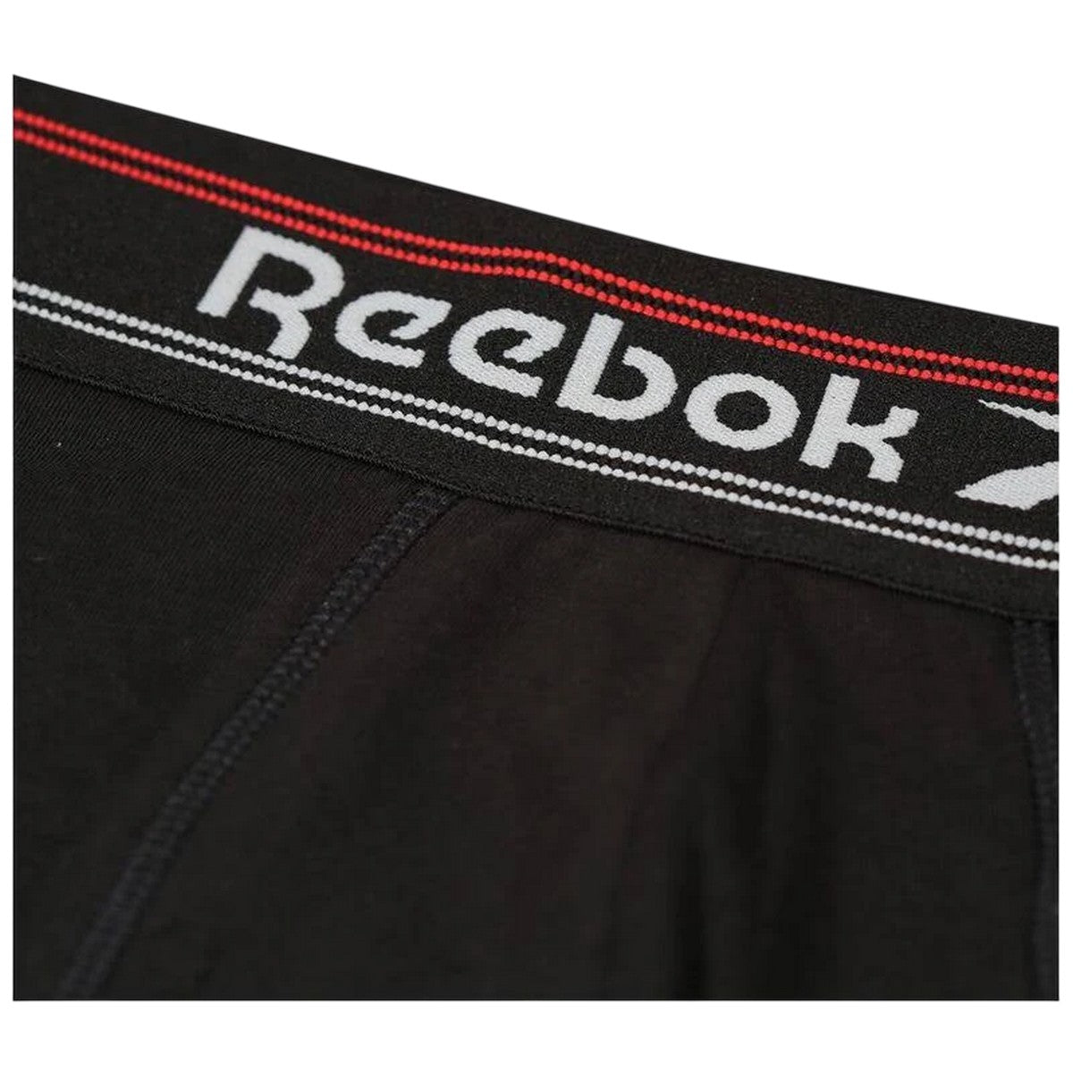Grey-Black-Dark Grey - Pack Shot - Reebok Mens Sports Boxer Shorts (Pack of 5)