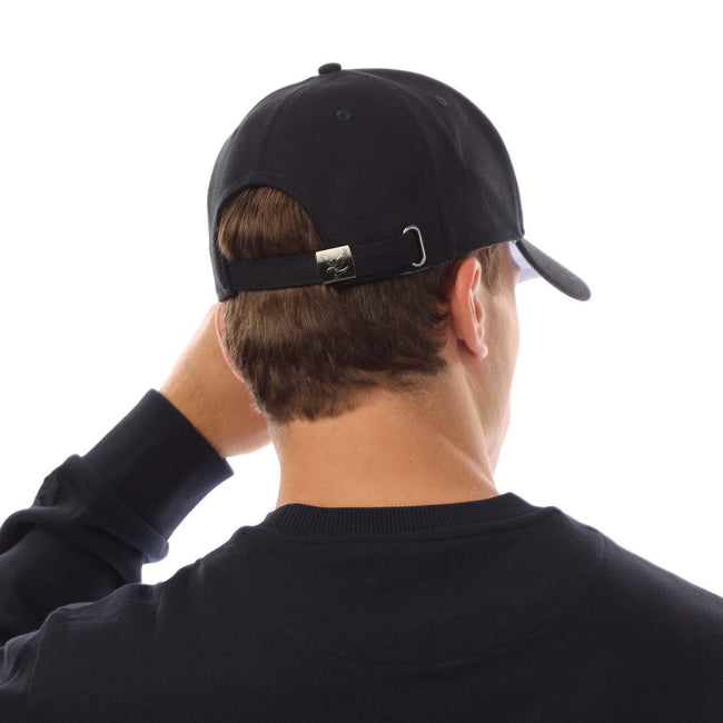 Navy - Back - Lyle & Scott Unisex Adult Heavy Twill Baseball Cap