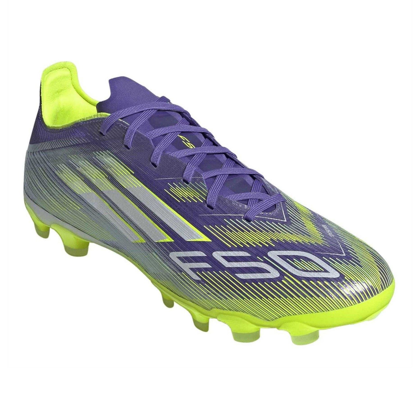 Purple Rush - Pack Shot - Adidas Mens F50 Pro Lace Up Football Boots