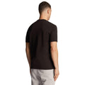 Black-Grey - Back - Lyle & Scott Mens Contrast Pocket T-Shirt