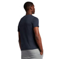Navy - Back - Lyle & Scott Mens Contrast Pocket T-Shirt