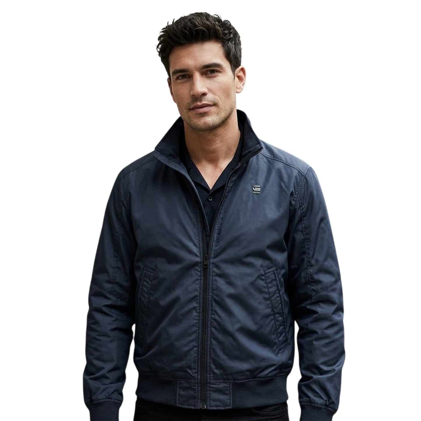 Salute - Side - G-Star Mens Plain Bomber Jacket