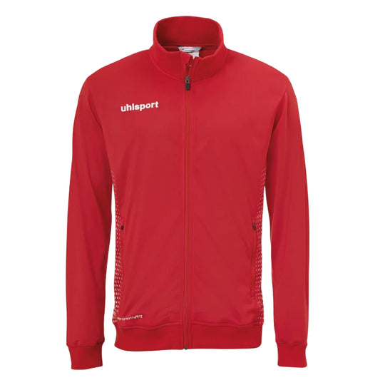 Red-White - Front - UHL Sport Childrens-Kids Score Track Jacket