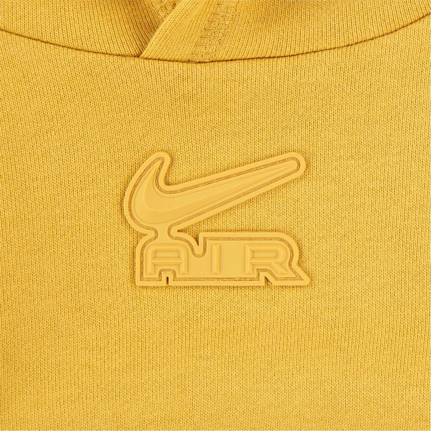 Golden Yellow - Side - Nike Toddler Air Hoodie And Joggers Set