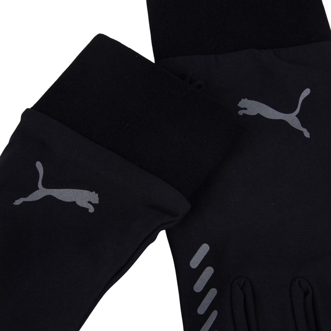 Black - Side - Puma Winter Gloves