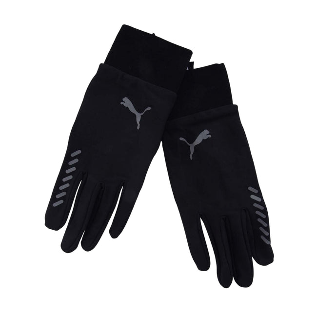 Black - Front - Puma Winter Gloves
