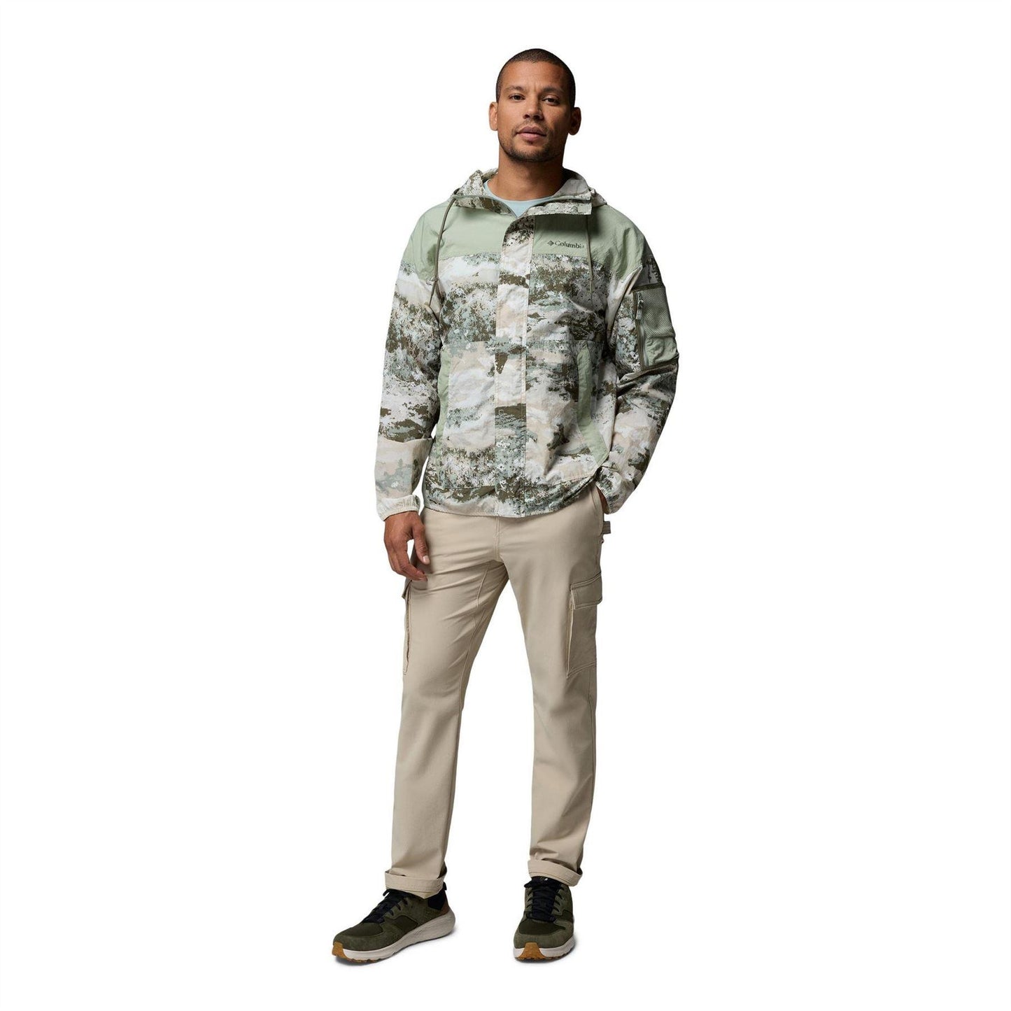 Safari - Lifestyle - Columbia Mens Challenger Camouflage Windbreaker