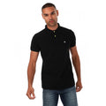 Black - Front - Weekend Offender Mens Barnum Polo Shirt