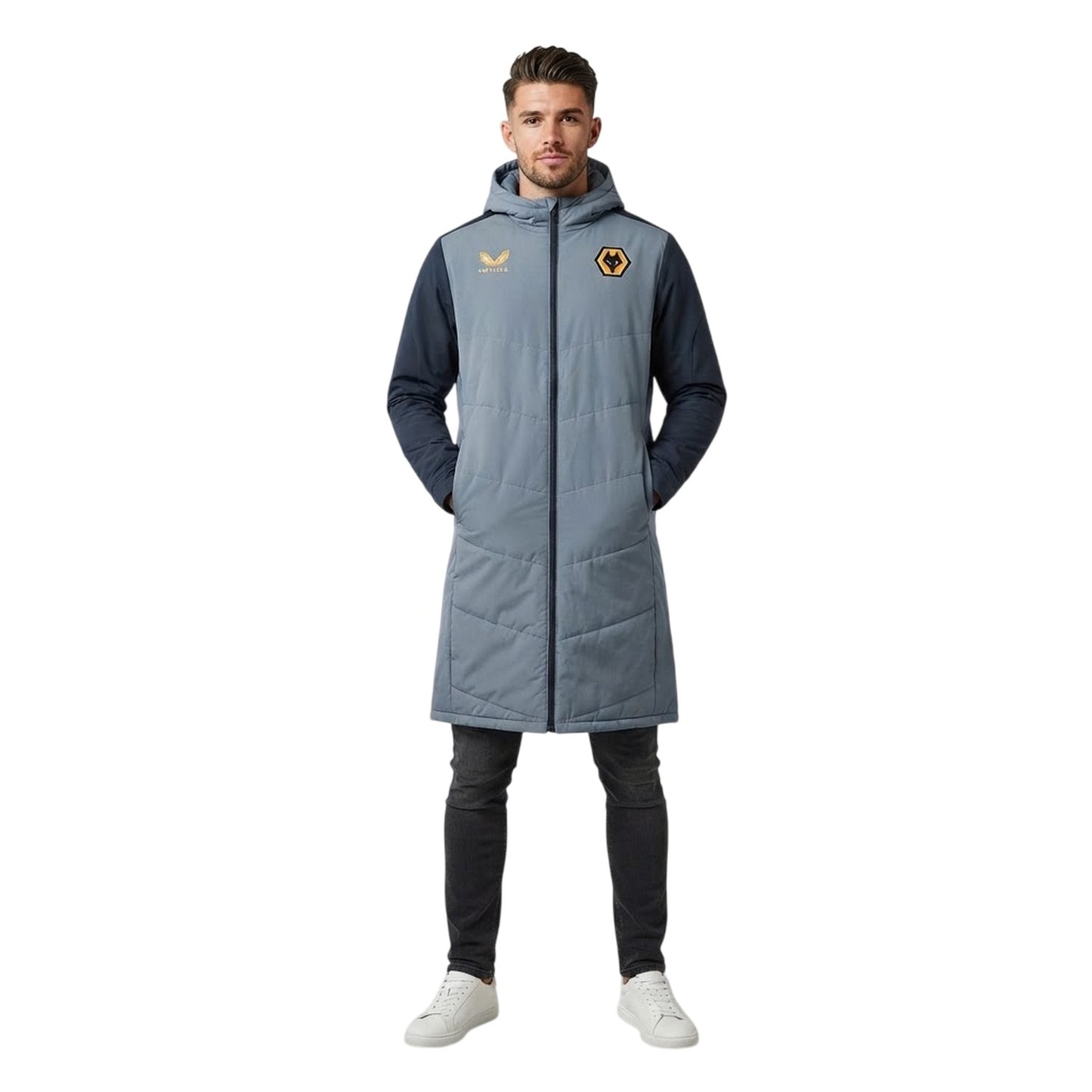 Tradewinds - Side - Castore Mens Wolverhampton Wanderers FC Jacket