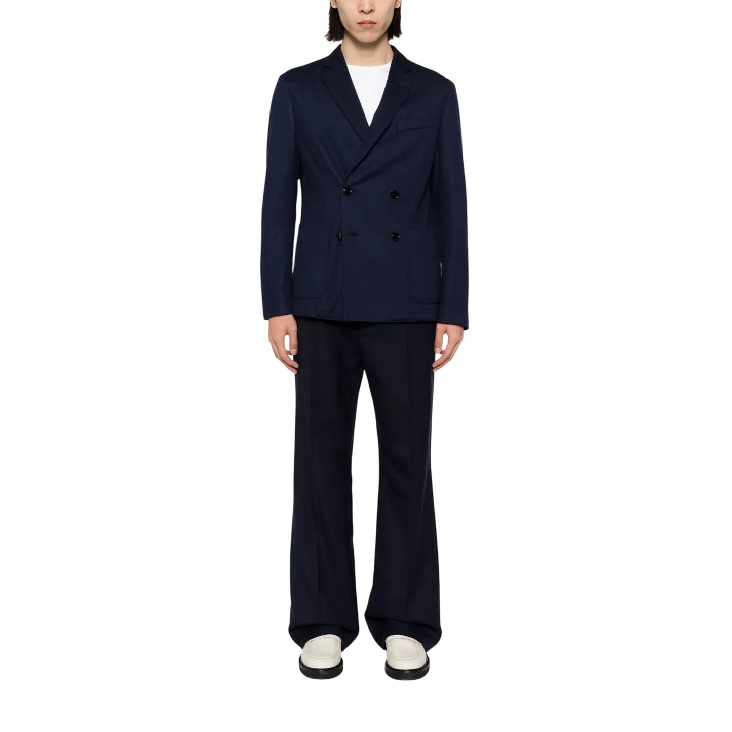 Dark Blue - Lifestyle - Boss Mens Double-Breasted Blazer