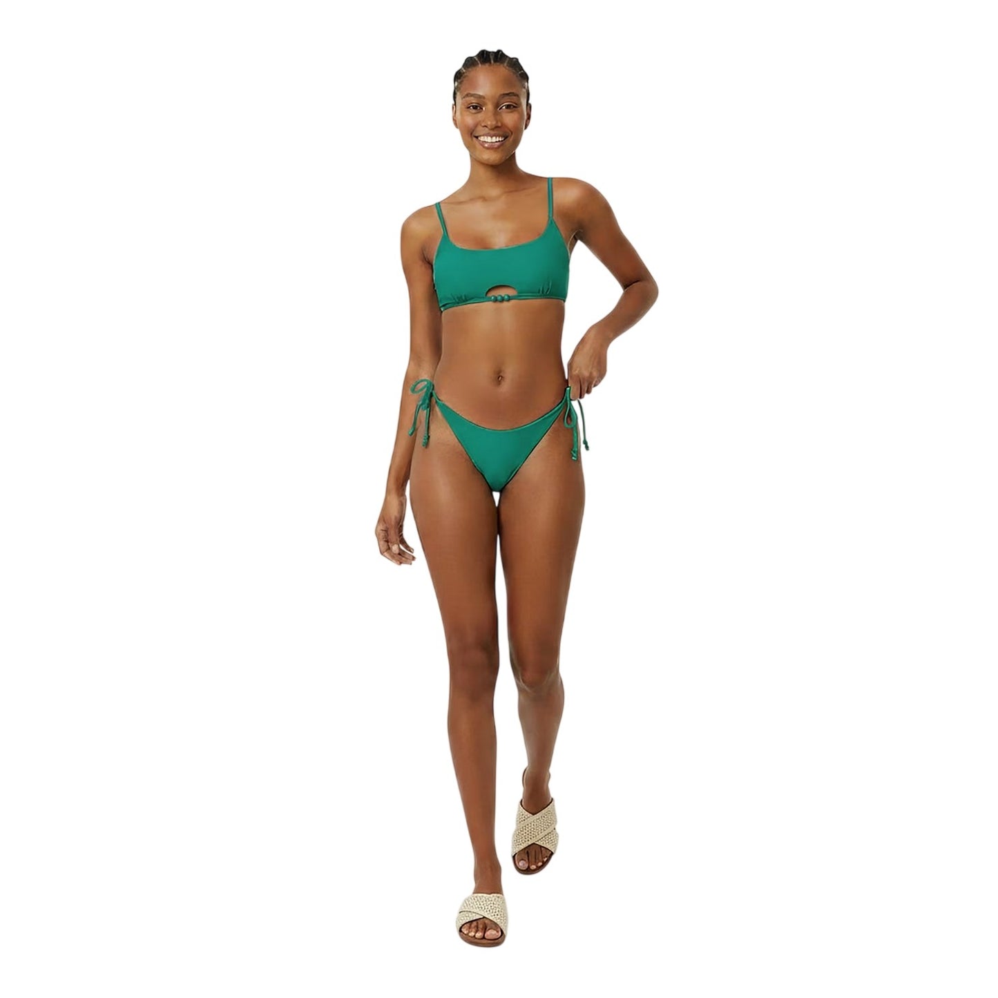 Emerald - Lifestyle - Jack Wills Womens-Ladies Beaded Bikini Bottoms