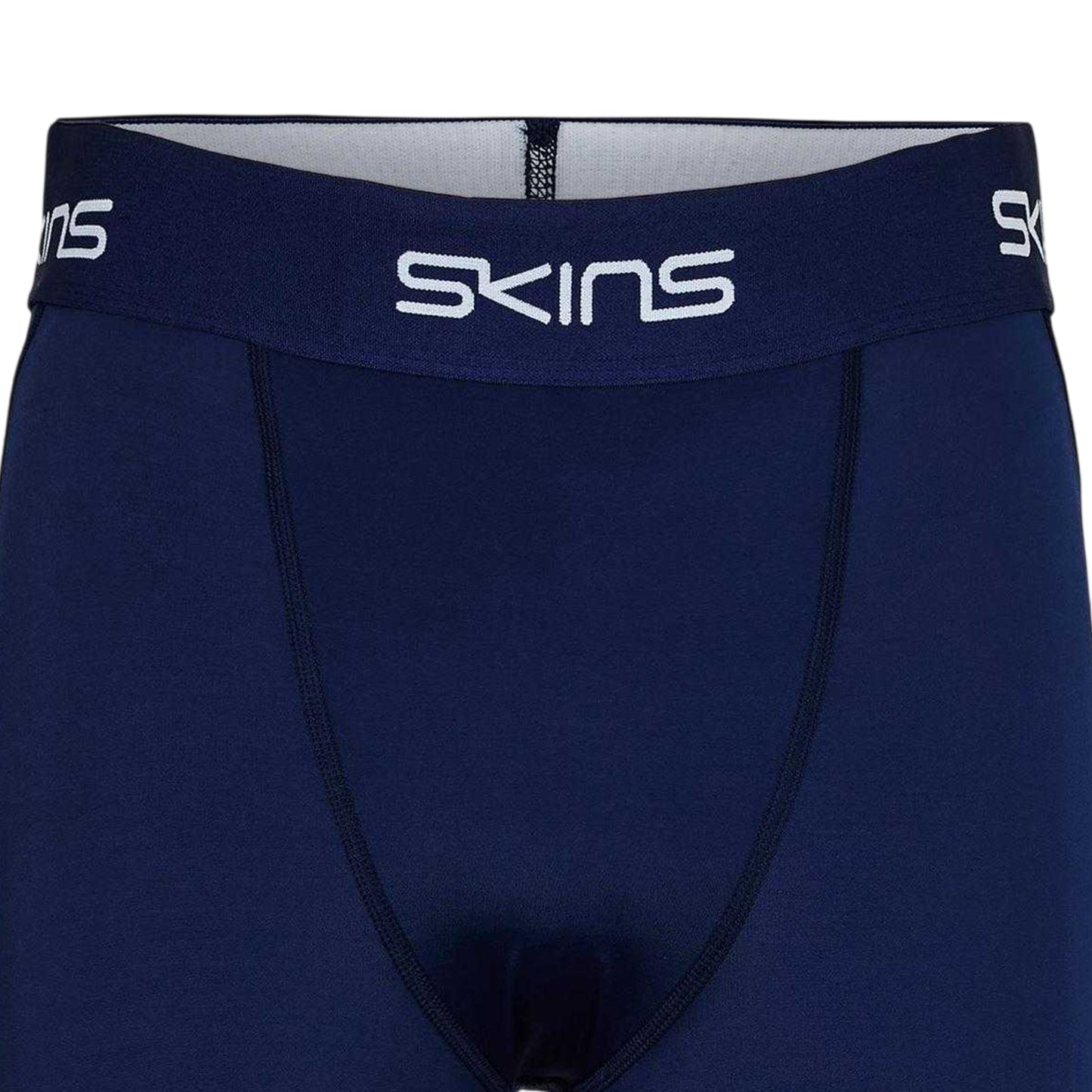 Dark Blue - Side - Skins Mens Series-1 Fitted Compression Shorts