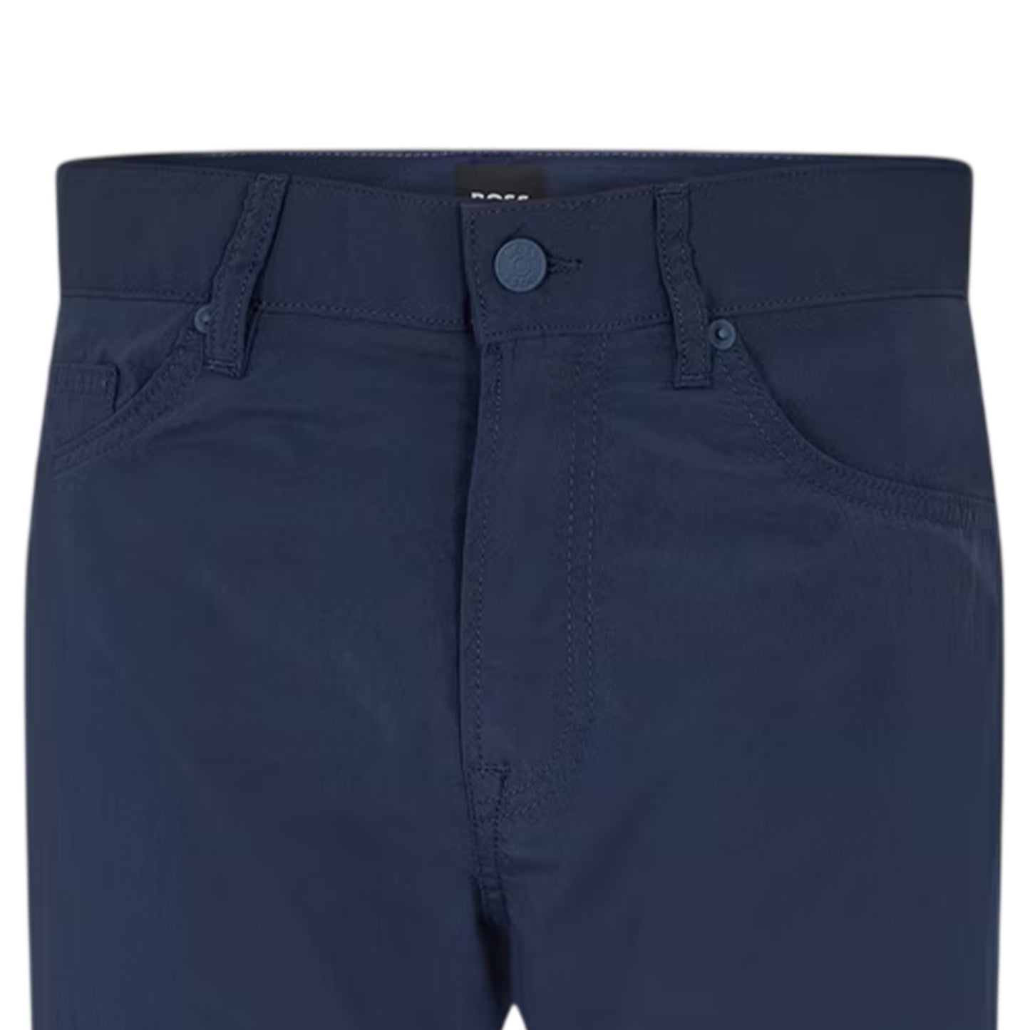 Dark Blue - Side - Boss Mens Re.Maine Regular Suit Trousers