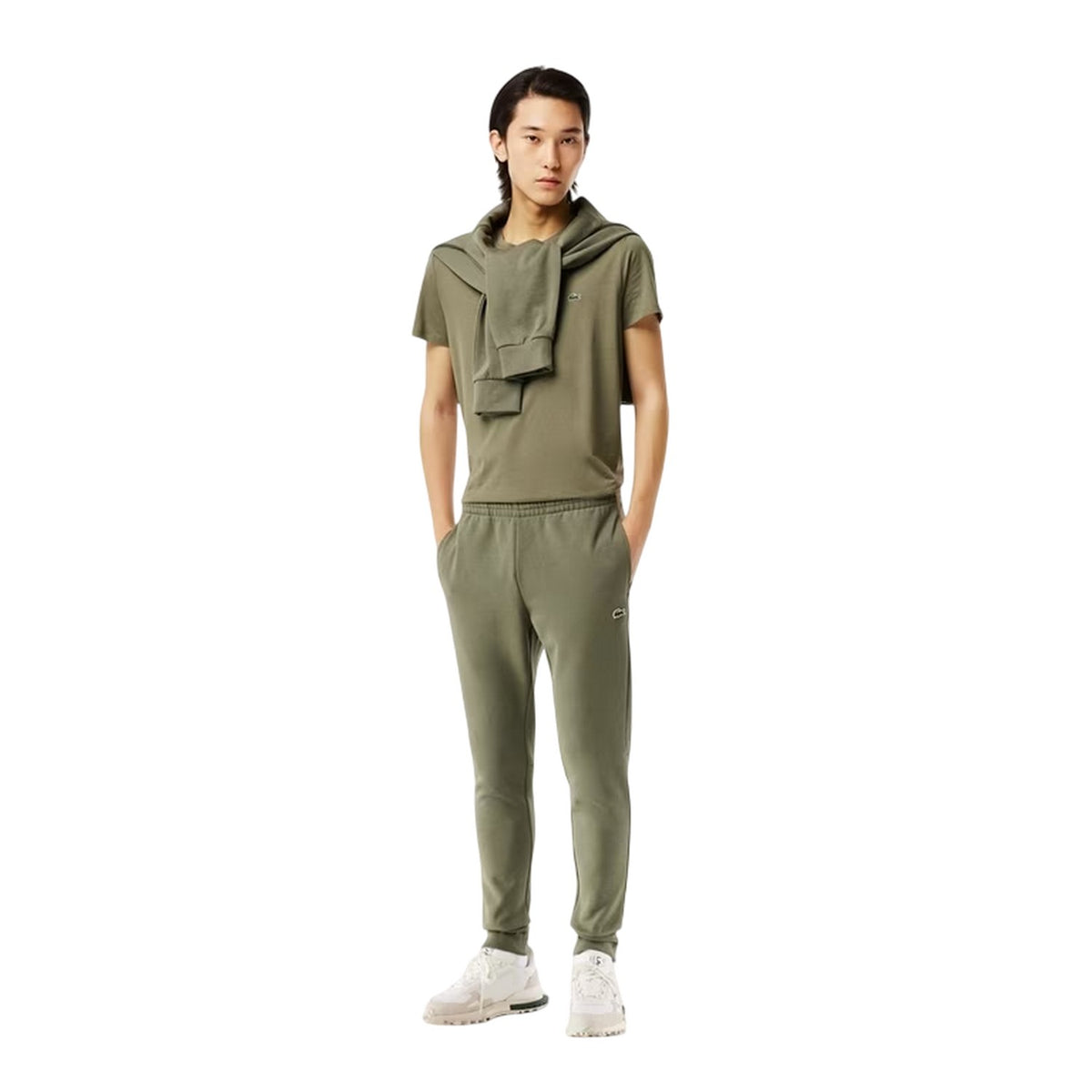 Green - Lifestyle - Lacoste Mens Relaxed Fit Tracksuit Bottoms