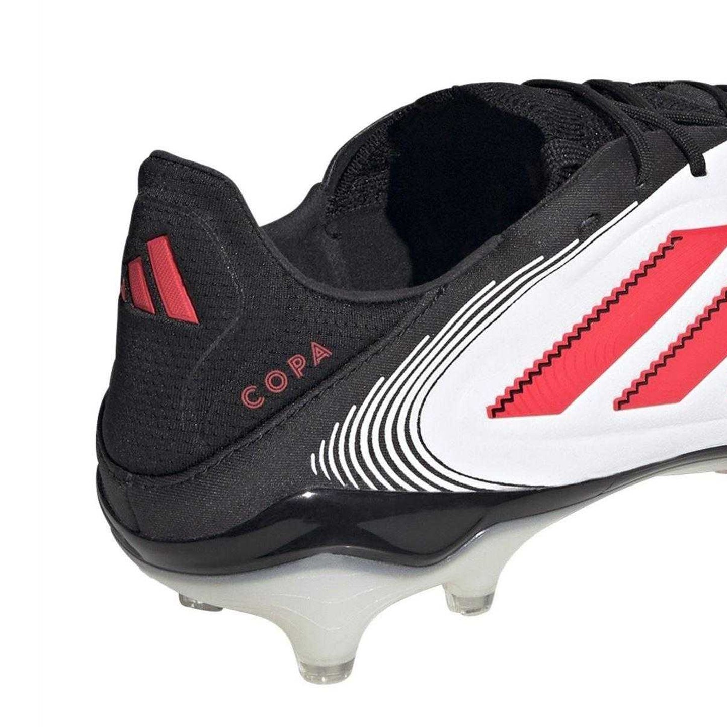 White-Red - Lifestyle - Adidas Unisex Adult Copa Pure III Elite Leather Firm Ground Football Boots