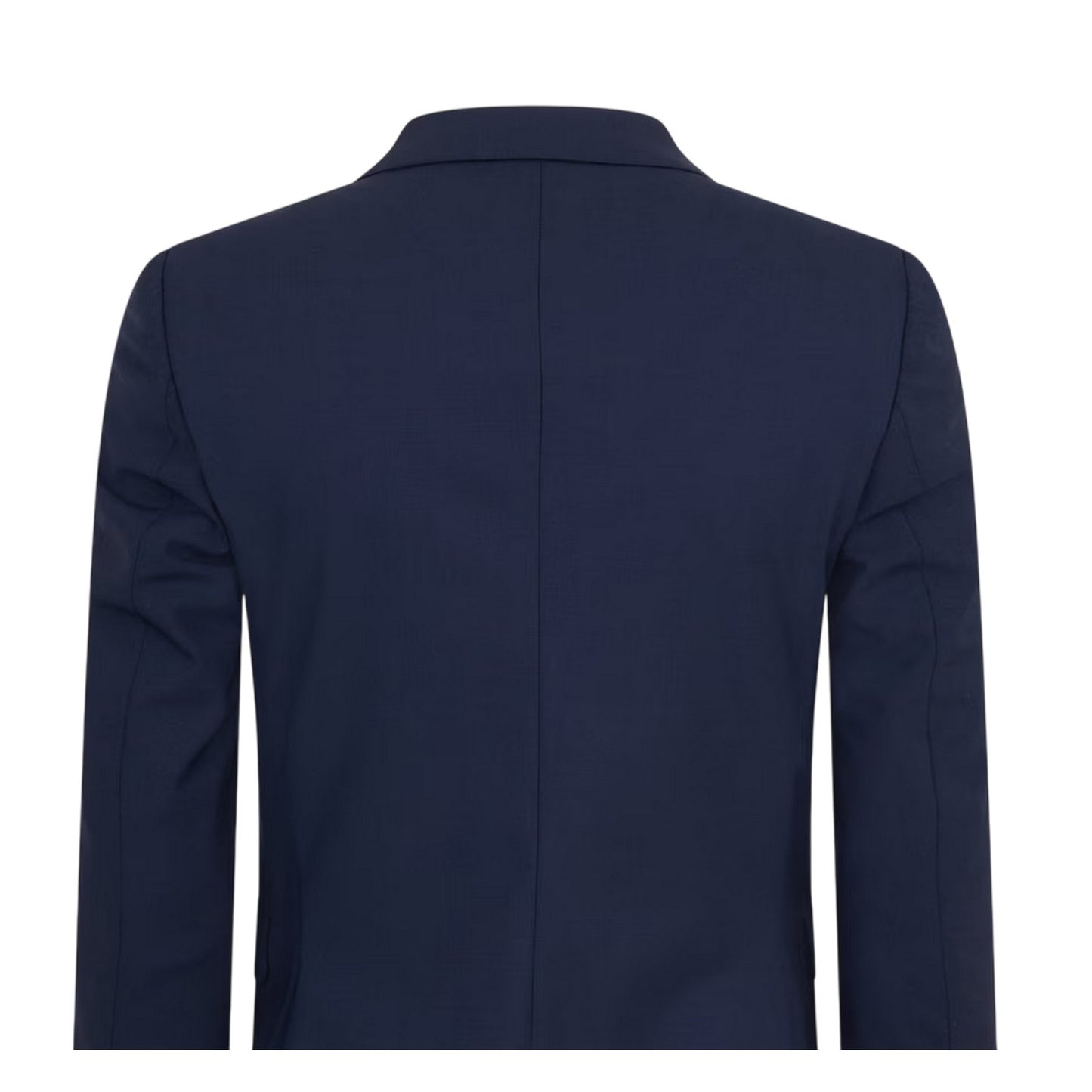 Blue - Lifestyle - Boss Mens Lapel Collar Regular Formal Suit Jacket