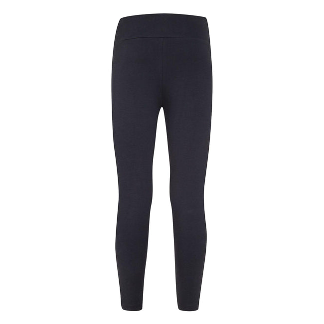 Black - Back - Converse Girls Graphic Logo Leggings