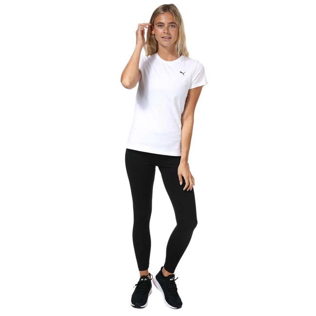 Black - Lifestyle - Puma Womens-Ladies Essentials Leggings