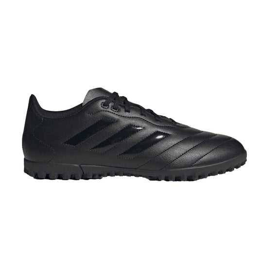 Black - Front - Adidas Mens Goletto VIII 3 Stripes Leather Artificial Ground Football Boots