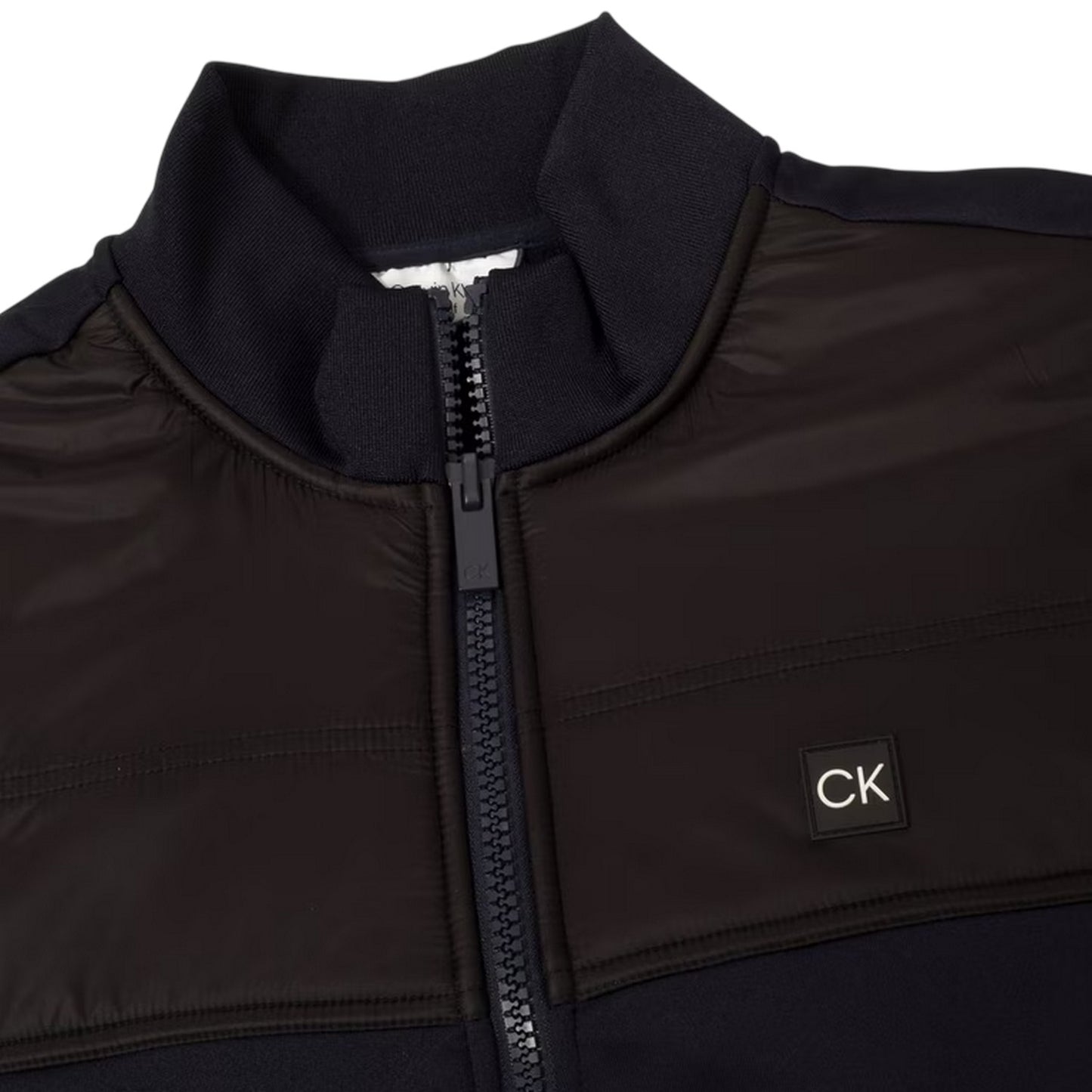 Navy - Side - Calvin Klein Mens Regular Hybrid Jacket