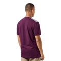 Berry - Back - Weekend Offender Mens Diaz Checked T-Shirt